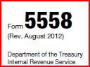 Form 5558 - Delaware 401k Auditor